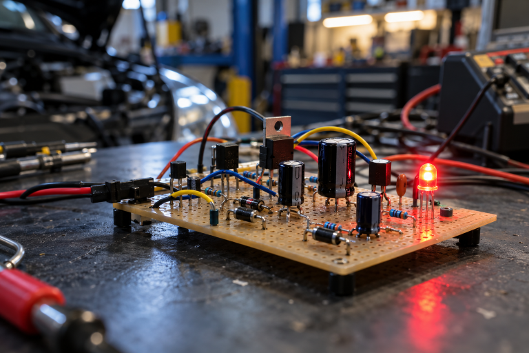 Electrónica digital y analógica automotriz - diodos y transistores